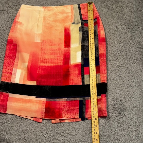 White House Black‎ Market Pencil Skirt Women's 6 Lined Back Zip - Picture 3 of 10